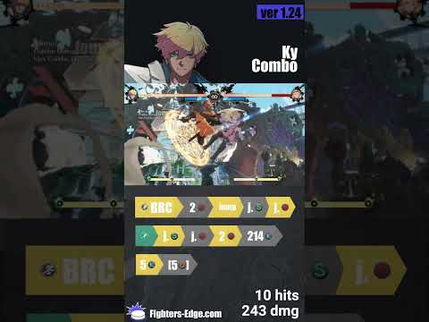 Ky BRC combo #ggst_ky #guiltygear #strive #fgc #fightinggames #combos #ggst