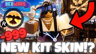 NEW **BEKZAT KIT SKIN** is Actually Insane.. (Roblox Bedwars)