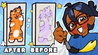 Tracing to create an art piece! ft.caydo