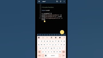 Complex Numbers In Python!