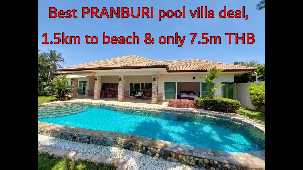 Is this the best property in PRANBURI, Thailand right now? We think it just might be!(now sold 2023)