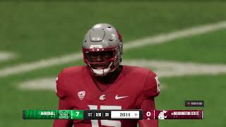 Marshall Thundering Herd (4-2) vs. (25) Washington State Cougars (7-1) - October 23, 2027