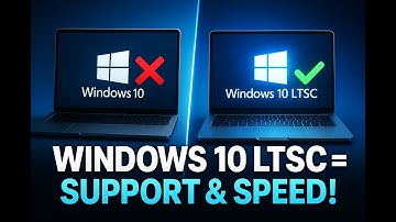 Windows 10 LTSC Until 2027! Instead of Windows 10 | Faster, Lighter & More Stable #windows10ltsc