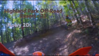 Highland Park Resort - Trail 23 - Find your flow!