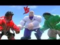 HULK VS KINGPIN VS RED HULK LEGO FIGHT LEGO MARVEL SUPER HEROES