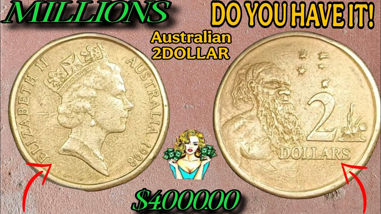 У ВАС ЕСТЬ эта РЕДКАЯ австралийская монета в 2 доллара может сделать,,,,