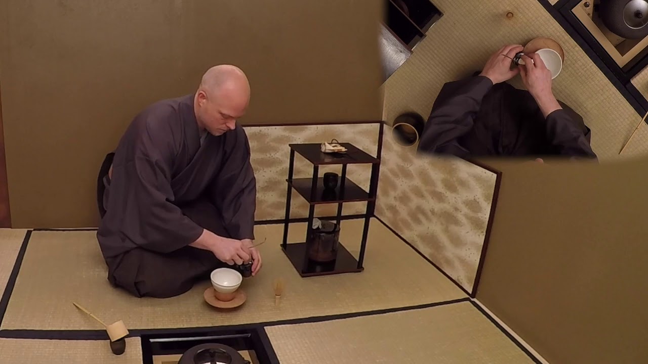 Urasenke Kinindate Koicha Ro (裏千家 の 貴人点 濃茶 炉) - YouTube