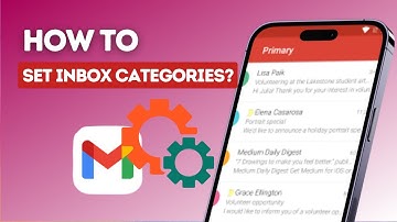 How to set inbox categories on Gmail?
