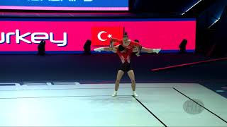 Turkey 1 (TUR) - 2021 Aerobic Worlds, Baku (AZE) Qualifications Mixed Pair