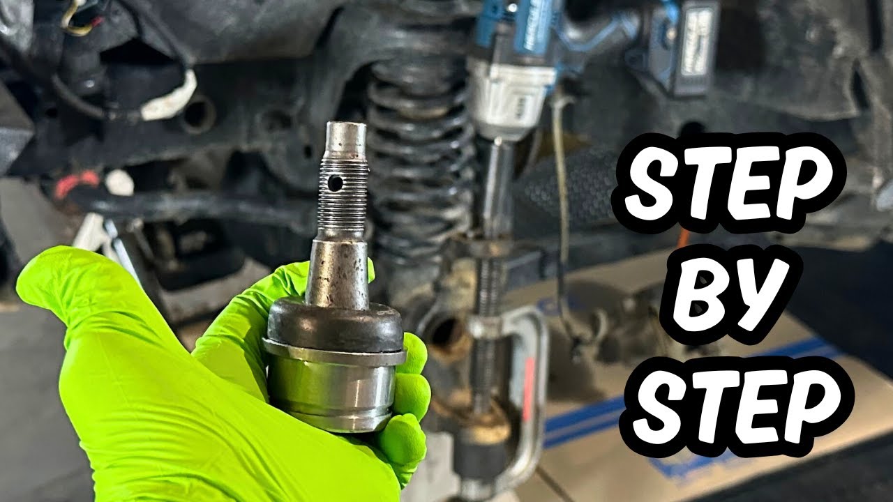 How to Replace Ball Joints on a Jeep JK / JKU - YouTube