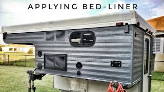 Camper Restoration Ep4 - Bed Liner - YouTube Camper Restoration Ep4 - Bed Liner - YouTube