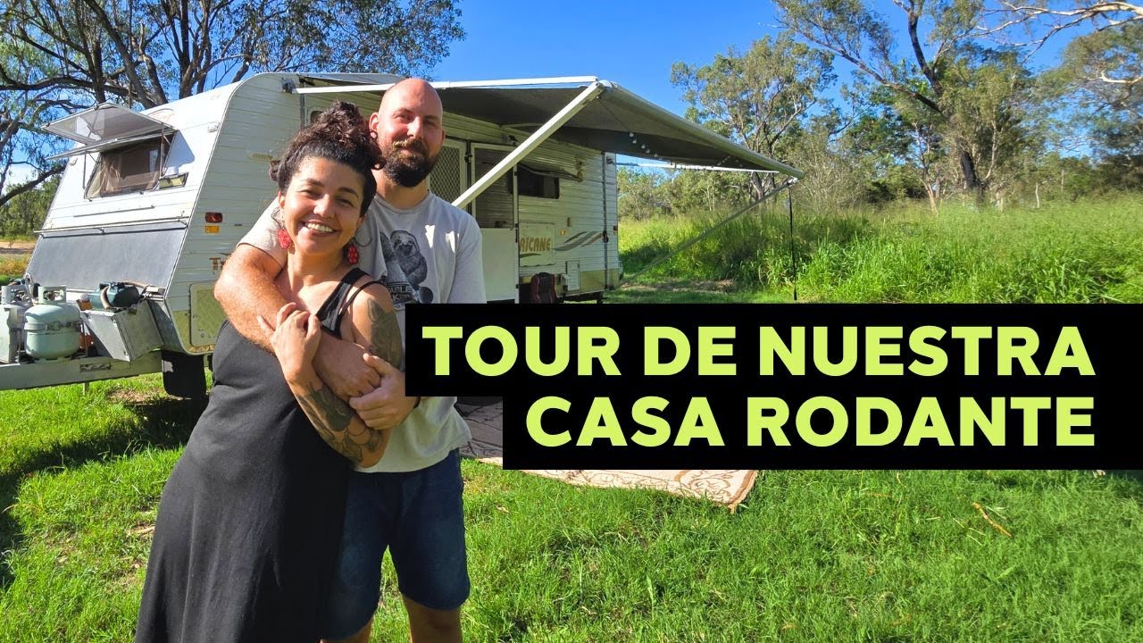 Tour de nuestra CASA RODANTE en Australia - Así vivimos viajando desconectados 100% off grid 🚐 Ep 01