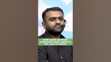 HOW MANY MAPPING QUESTIONS IN THE LAST 10 YEARS?