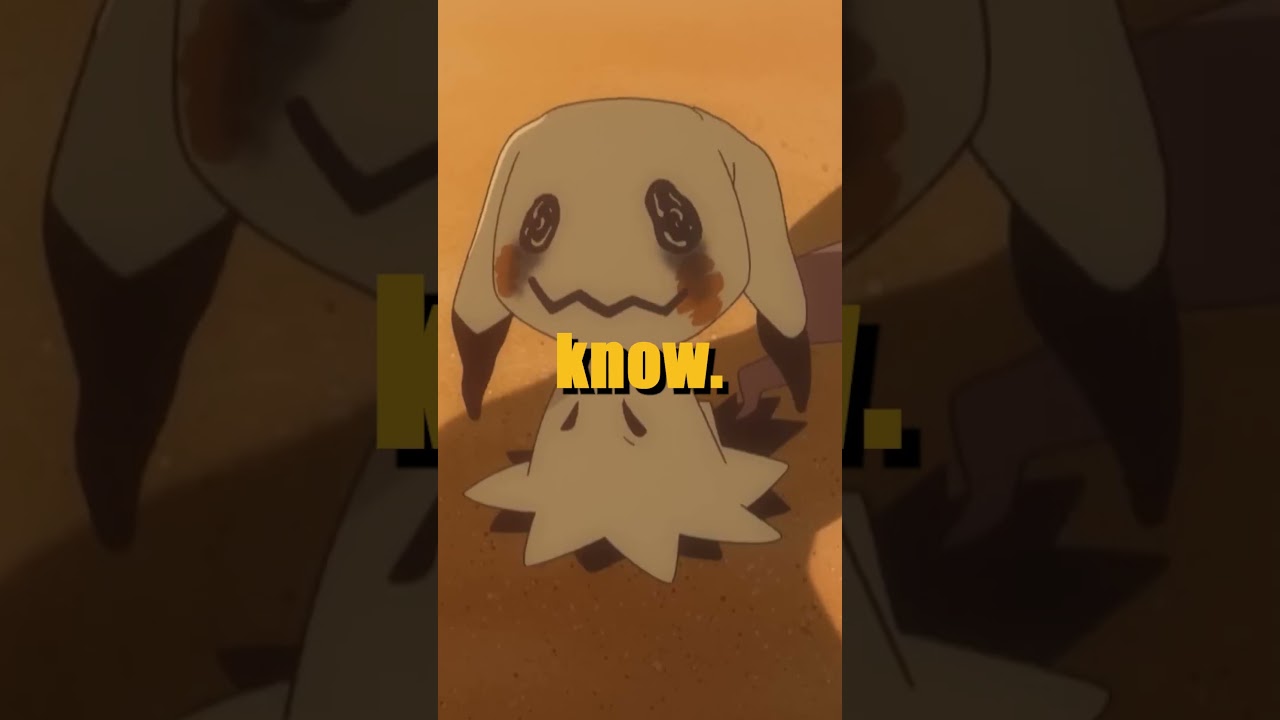 Is Leaked Mimikyu's Real Form That Bad? ಥ_ಥ