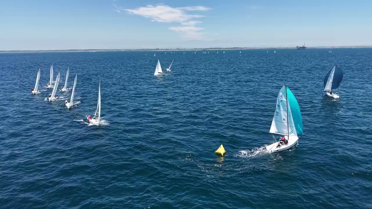 ⁣2026 LBRW   Day 1   Race 1   J70 weather mark