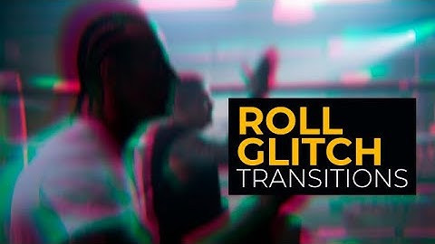 Roll Glitch Transitions DaVinci Resolve Macros