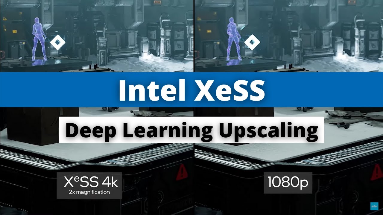 Intel XeSS - Deep Learning Upscaling for Intel competing with AMD and Nvidia dlss