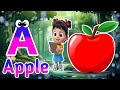 Phonics Song 2 with TWO Words in 3D - A For Airplane - ABC Alphabet Songs with Sounds for Children