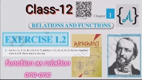 Que-6 ch-1 relations and functions Ex-1.2 class-12 | NCERT Maths | Rd Sharma | Adnan Alig