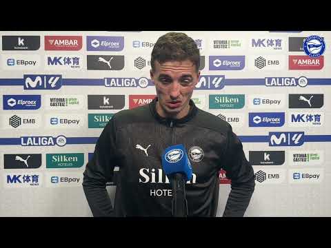 Jon Pacheco: “El partido se ha decidido por un detalle”. | Deportivo Alavés 
