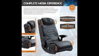 X Rocker Pro Series H3 Black Leather Vibrating Foor Video Gaming Chair with Headrest for Gamers by Selling point 260 views 2 years ago 1 minute, 46 seconds