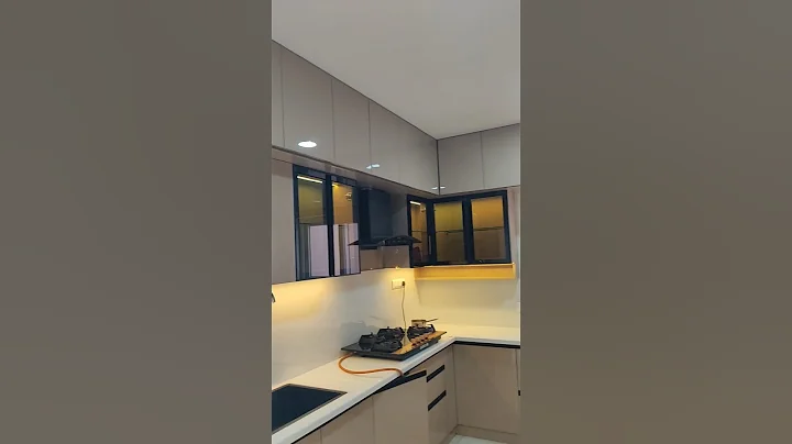 moduler kitchen rolling shutter #interiordesign #lifeisbutadream #home