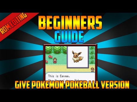 Beginners Guide: ROM Editing Give Pokemon (Pokebal version)