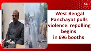West Bengal Panchayat Polls Governor Likely To Meet Amit Shah Repolling Begins In 696 Booths