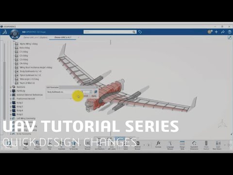 Quick Design Changes on 3DEXPERIENCE Platform | SIMULIA UAV Tutorial (7/18)