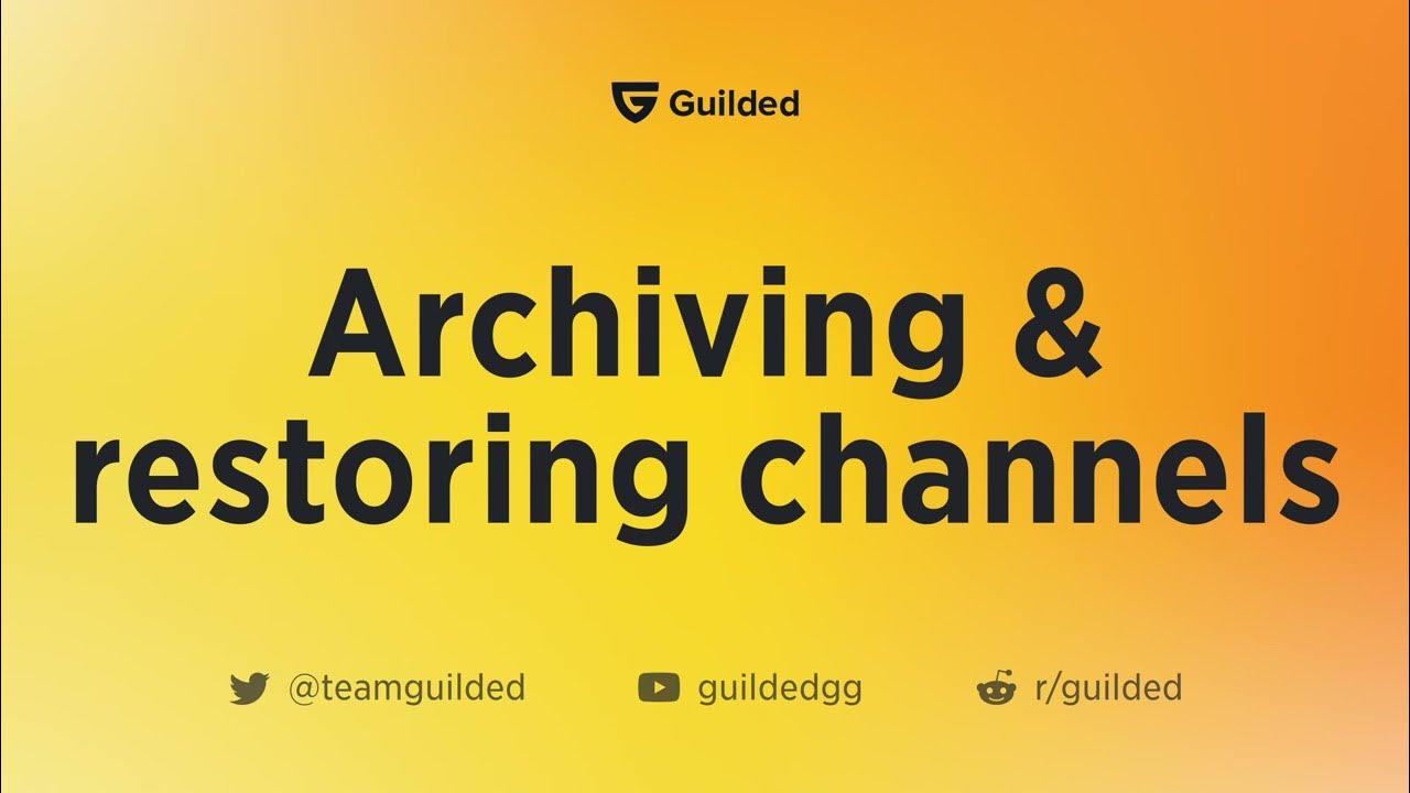 Guilded forum. Guilded forum