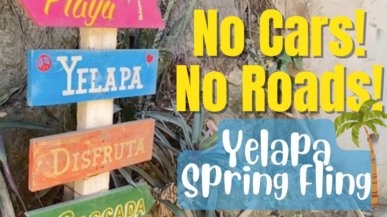 THE TOWN WITH NO ROADS! 🌴 Yelapa Spring Fling & Hidden Mexico Gems