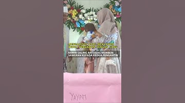 Tradisi Penganin Sawer dan Kalung Uang Sama tamu Dan keluarga
