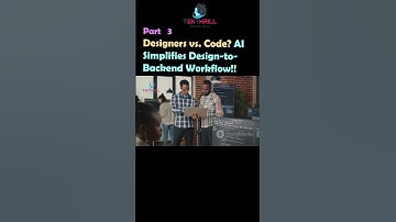 Designers vs. Code? AI Simplifies Design-to-Backend Workflow! Part 3#ai #viral #trending #aiinindia