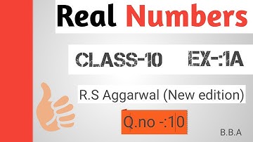 Rs Aggarwal use Euclid