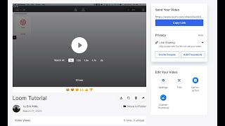 Using Loom for Screencasts