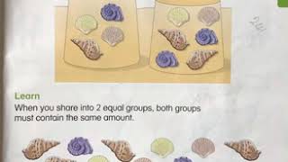 Sharing objects into 2 equal groups (3)