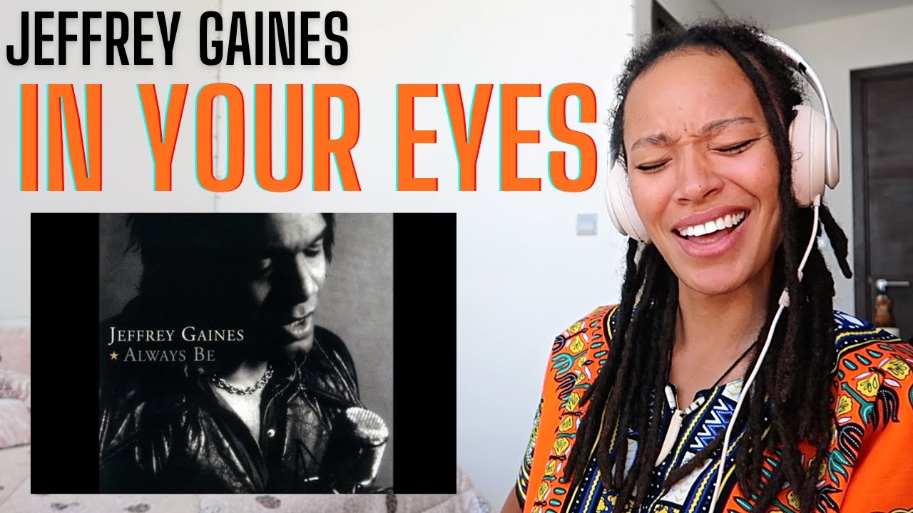 This one's special! 🤗| Jeffrey Gaines - In Your Eyes (Peter Gabriel Cover) [REACTION]