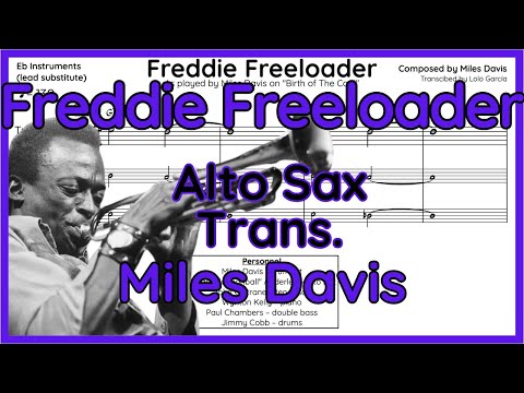 Freddie Freeloader - Miles Davis - Alto Sax