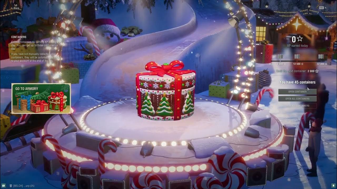 World of Warships Opening 600 Santa Mega Containers YouTube