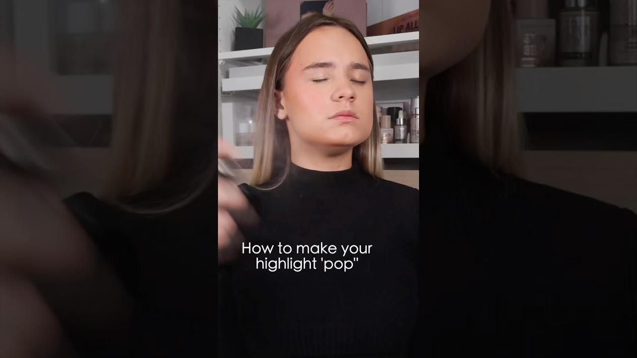 ULTIMATE MAKEUP HACK HOW TO MAKE YOUR HIGHLIGHT POP NATALIE JADE