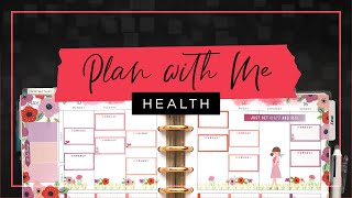My Nature Walk Planner Theme :: Plan with Me Classic Happy Planner Fitness Health Layout
