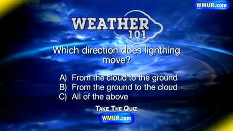 Weather 101: How do you measure the distance from a lightning strike?