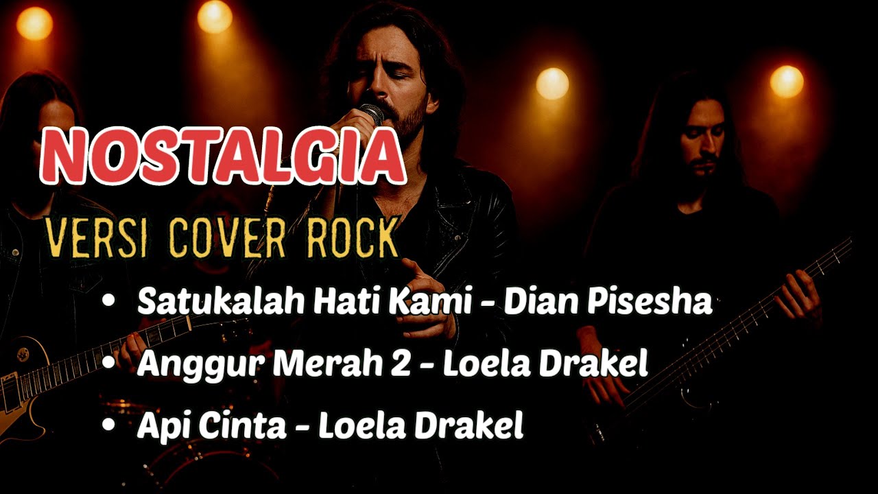 Cover Rock 🔰 Satukanlah || Anggur Merah || Api Cinta 