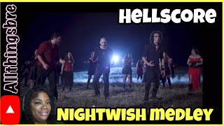 MY REACTION TO NIGHTWISH A CAPPELLA MEDLEY- BY HELLSCORE