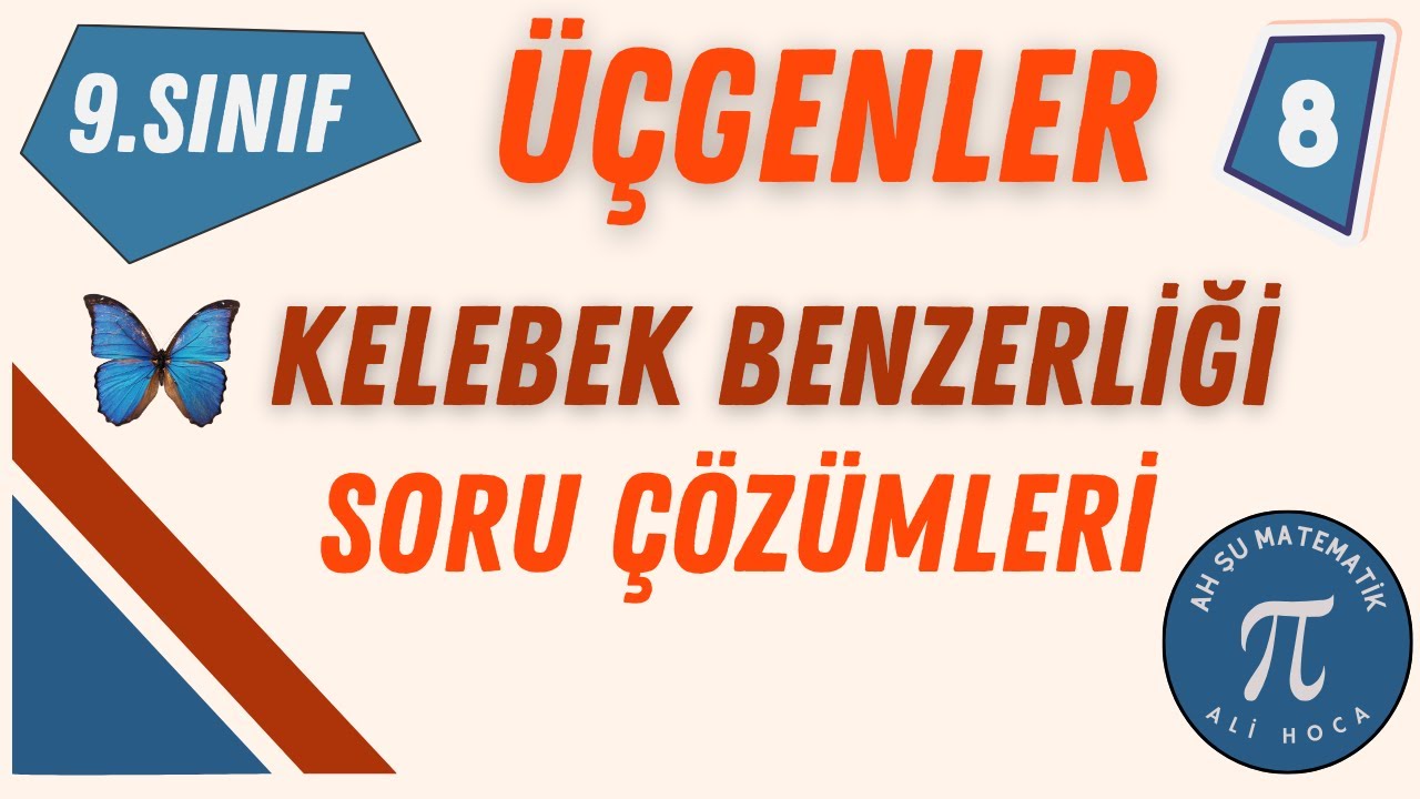 9.Sınıf Matematik I Kelebek Benzerliği I Soru Çözümleri