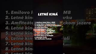 Letné kiná v Bratislave #bratislava #dnes