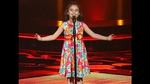 The Voice kids Arabic  غنى بو حمدان - أعطونا الطفولة
