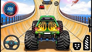 Monster Truck Mega Ramp Impossible Driver - 4x4 Ultimate Car Stunts GT Racing -Android GamePlay 2025 screenshot 5
