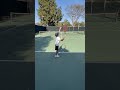 Tennis Serves with a 9 yr old #tennis #ustatennis