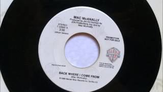 Back Where I Come From , Mac McAnally , 1989 Net Worth